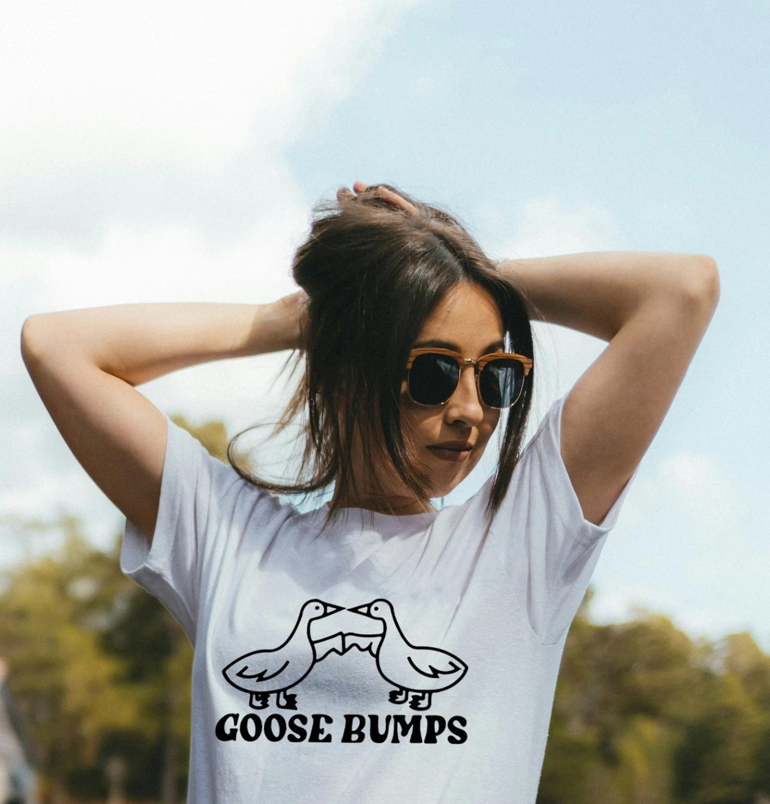 GooseBumps Unisex T-Shirt - Hilarious Adorable Animal Lovers Cute Gift Women Her S
GooseBumps Unisex T-Shirt - Hilarious Adorable Animal Lovers Cute Gift Women Her S