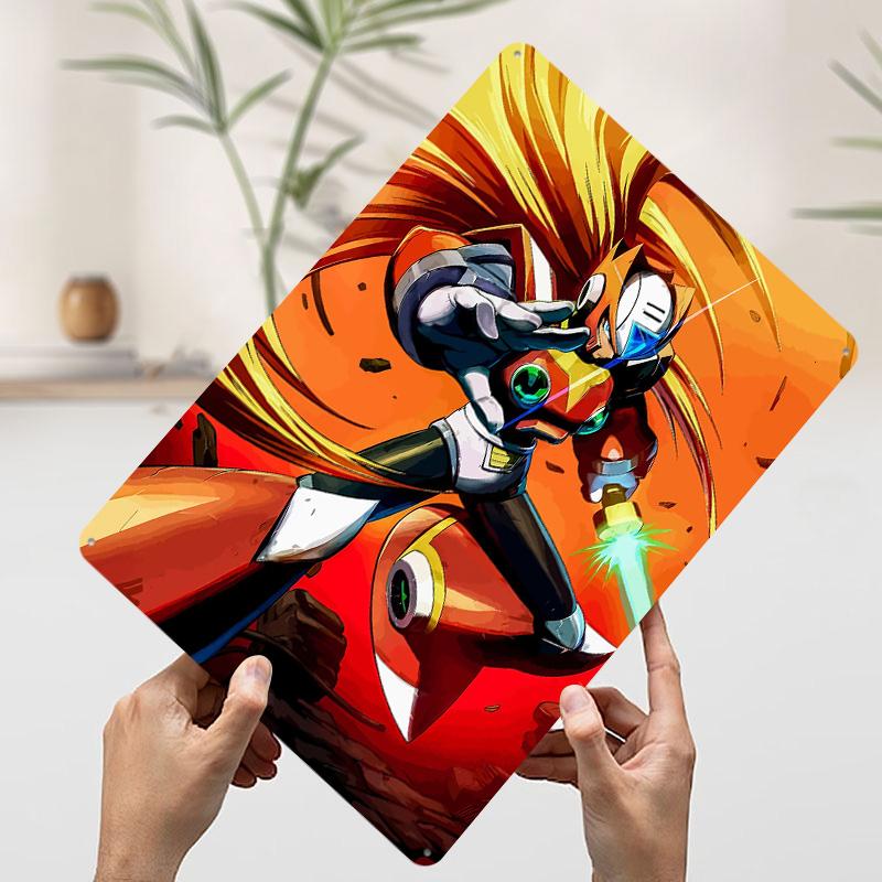 Mega Man X Zero Poster Customized Wall Art Vintage Metal Signs Retro Tin Plaque for Man Cave Living Room Decoration Wand Deko 7.9x11.8In(20x30cm)
Mega Man X Zero Poster Customized Wall Art Vintage Metal Signs Retro Tin Plaque for Man Cave Living Room Decoration Wand Deko 7.9x11.8In(20x30cm)