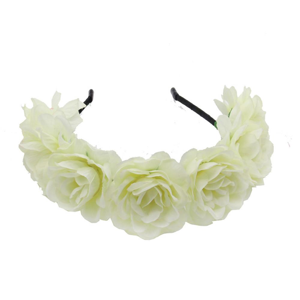 Fashion Women Bride Flowers Headband Mexican Style Rose Flower Crown Hairband Ladies Elastic Beach Hair Accessories Headband бежевый
Fashion Women Bride Flowers Headband Mexican Style Rose Flower Crown Hairband Ladies Elastic Beach Hair Accessories Headband бежевый