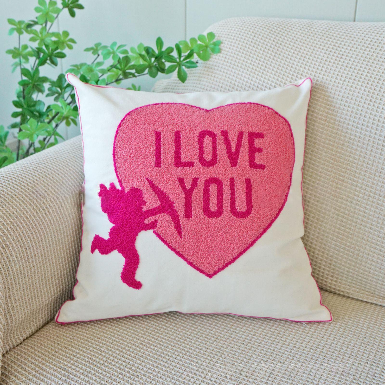 Love Embroidered Square Throw Pillowcase Valentine s Day Home Decoration Backrest Cushion Cover Bedside Pillow Covers 45x45cm 45x45cm
Love Embroidered Square Throw Pillowcase Valentine s Day Home Decoration Backrest Cushion Cover Bedside Pillow Covers 45x45cm 45x45cm