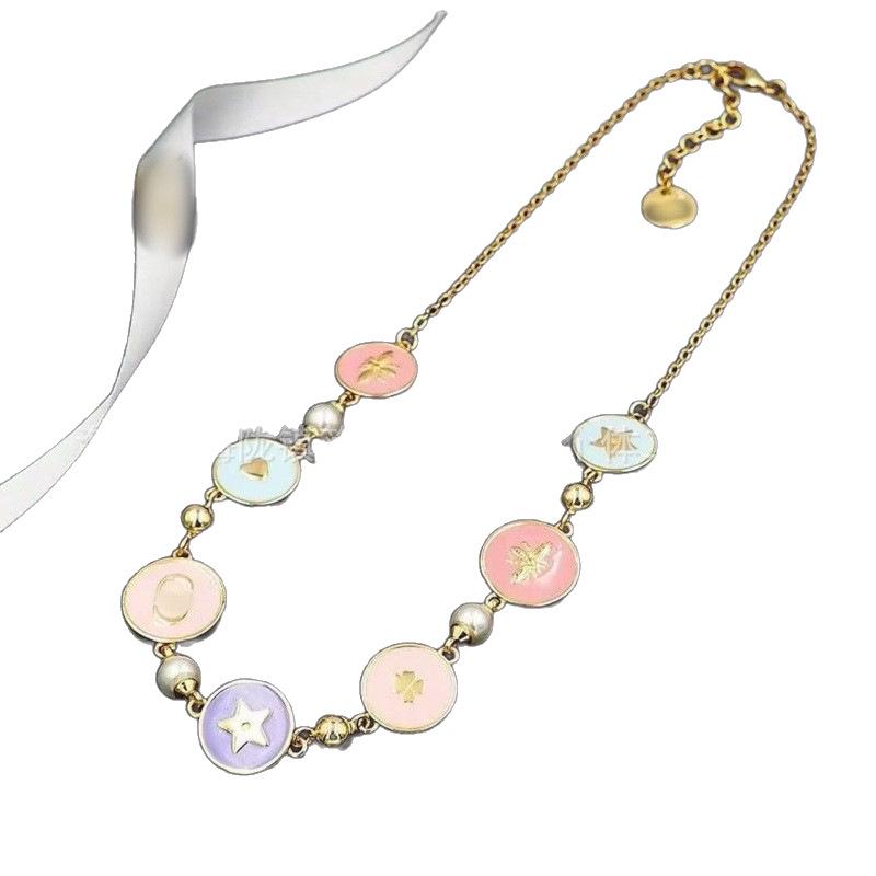 Women s Colorful Bracelet and Necklace Set - Personalized Letter Disc Design Gold Bracelet
Women s Colorful Bracelet and Necklace Set - Personalized Letter Disc Design Gold Bracelet