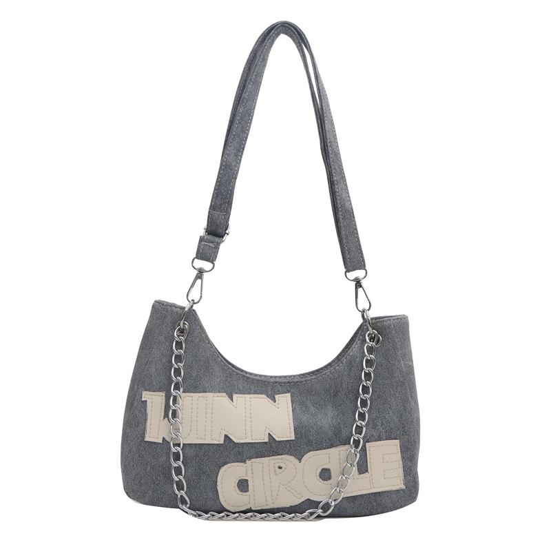 Текстурована жіноча сумка під пахвами 2024 року, нова модна модна сумка через плече з листом, модна закордонна дизайнерська проста сумка-месенджер синій
Текстурована жіноча сумка під пахвами 2024 року, нова модна модна сумка через плече з листом, модна закордонна дизайнерська проста сумка-месенджер синій