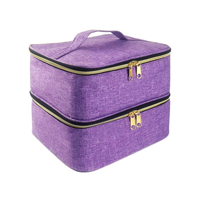 Nail Polish Organizer Nail Polish Storage Bag Portable Nail Polish Holder Holds 30 Bottles And Nail Dryer Lamp, Purple Durable фиолетовый
Nail Polish Organizer Nail Polish Storage Bag Portable Nail Polish Holder Holds 30 Bottles And Nail Dryer Lamp, Purple Durable фиолетовый