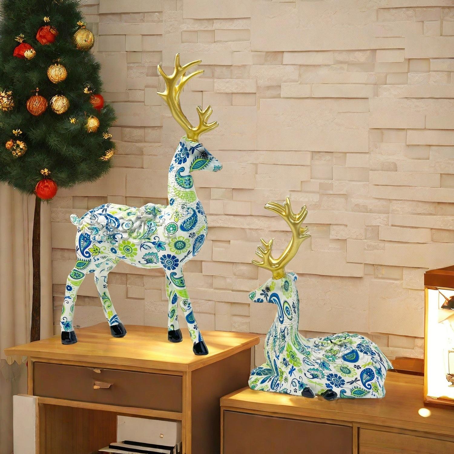 Modern Simple Resin Crafts Deer Ornaments Home Living Room Decoration Creative Opening Newlyweds Wedding Gifts
Modern Simple Resin Crafts Deer Ornaments Home Living Room Decoration Creative Opening Newlyweds Wedding Gifts