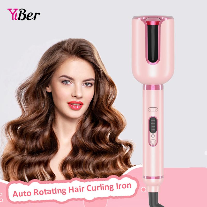 Auto Ceramic Hair Curler Ionic Automatic Curling Iron 1 inch Curling Iron Curling Wand Fast Heating Rotating Spin Wand
Auto Ceramic Hair Curler Ionic Automatic Curling Iron 1 inch Curling Iron Curling Wand Fast Heating Rotating Spin Wand