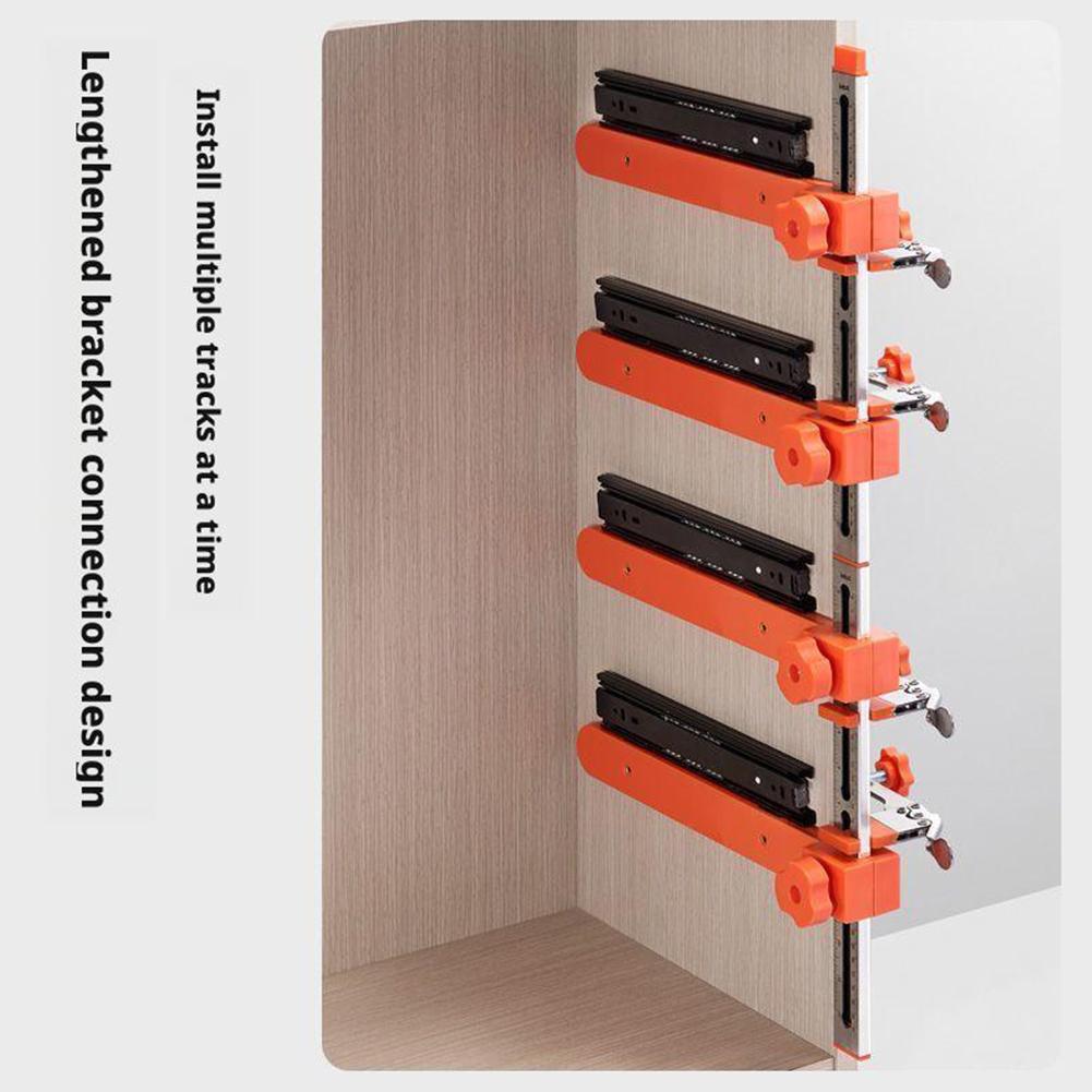 Drawer Slide Installation Jig Kit Precision Cabinet Hardware Jig Shelf Pin Jig Hinge Jig For Cabinet Furniture Installation помаранчевий
Drawer Slide Installation Jig Kit Precision Cabinet Hardware Jig Shelf Pin Jig Hinge Jig For Cabinet Furniture Installation помаранчевий