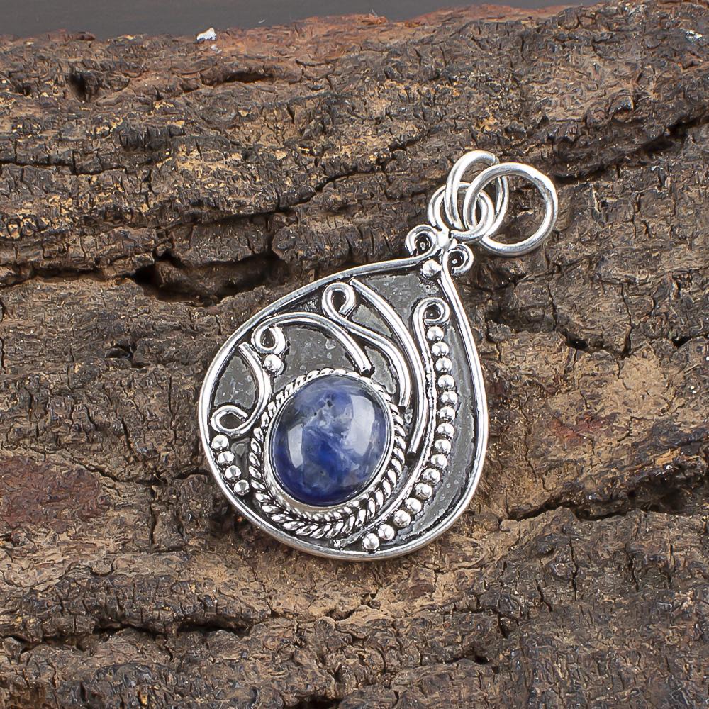 Sodalite Handmade Gemstone Handmade, 925 Solid Sterling Silver Handmade Antique Jewelry, Handmade For Engagement Gift 1.45 Inches
Sodalite Handmade Gemstone Handmade, 925 Solid Sterling Silver Handmade Antique Jewelry, Handmade For Engagement Gift 1.45 Inches