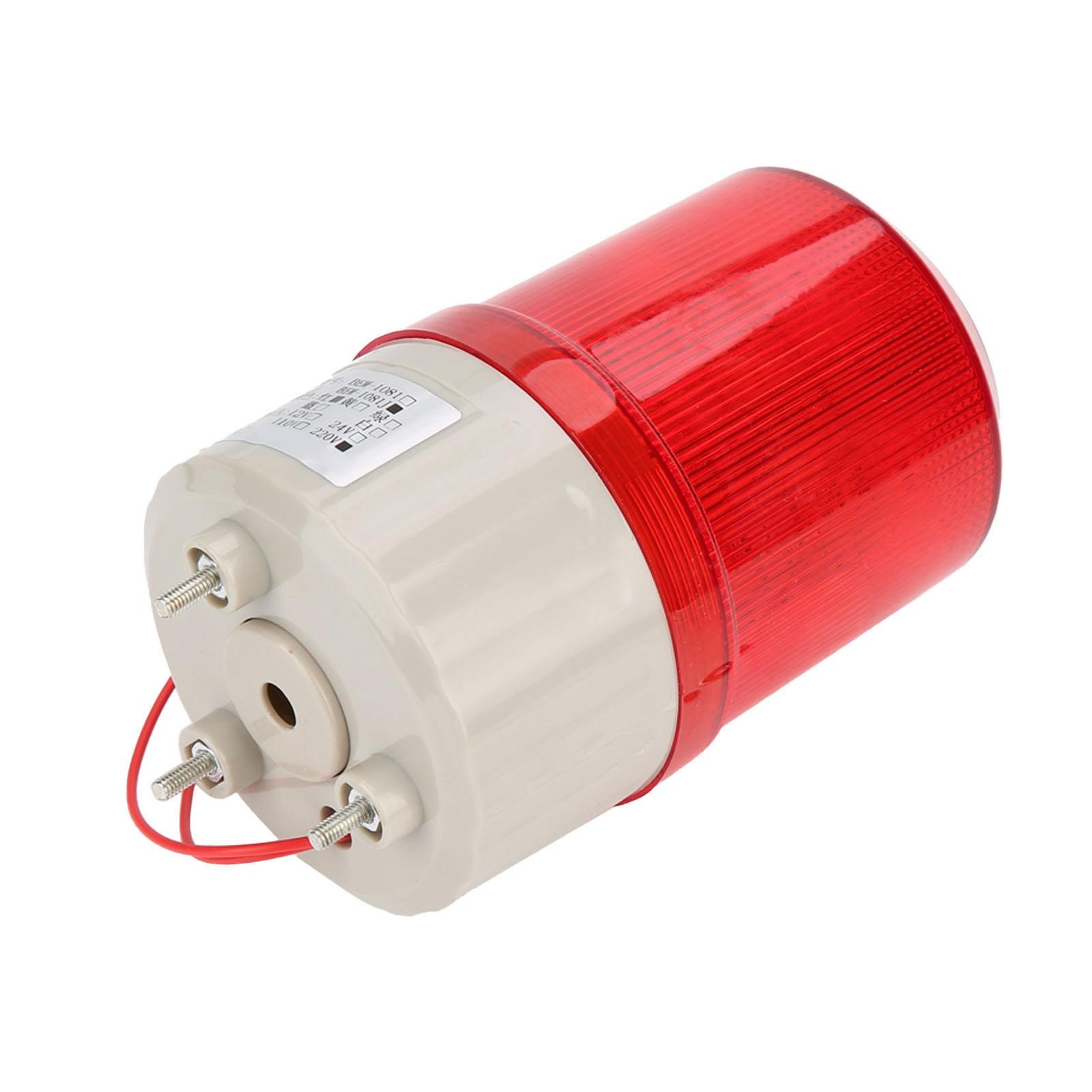220V Red LED Warning Lights Acousto Optic Alarm System Rotating Light Emergency LED Strobe
220V Red LED Warning Lights Acousto Optic Alarm System Rotating Light Emergency LED Strobe