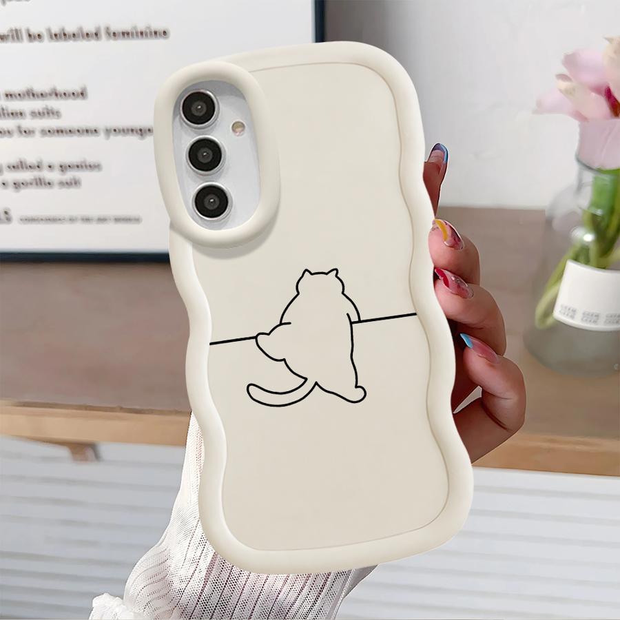 Case for Samsung Galaxy A16 A11 A52 A15 A14 A12 A21s A13 Soft Phone Cover A05 A53 A33 A06 A04 A03 A23 A22 Cute Line Cat Galaxy A73 5G
Case for Samsung Galaxy A16 A11 A52 A15 A14 A12 A21s A13 Soft Phone Cover A05 A53 A33 A06 A04 A03 A23 A22 Cute Line Cat Galaxy A73 5G