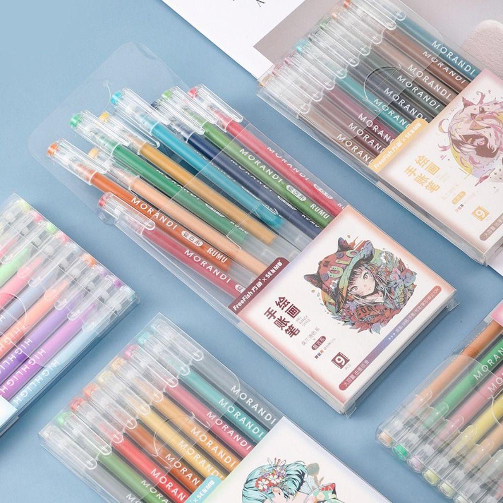 Large-capacity Hand Accounting Pen Set 9 Colors Highlighter Creative Vintage Marker Stationery 4#
Large-capacity Hand Accounting Pen Set 9 Colors Highlighter Creative Vintage Marker Stationery 4#
