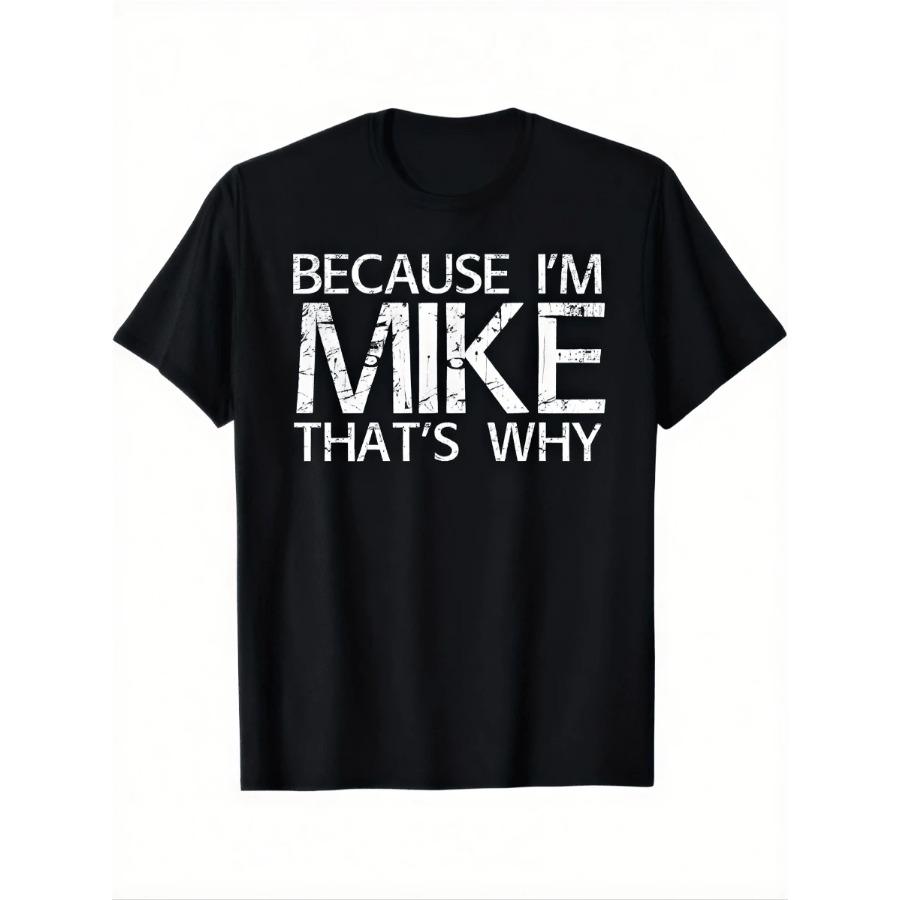 100% Cotton Shirt BECAUSE I M MIKE THAT S WHY Fun Shirt Black Funny Gift Idea T-Shirt Men s T-Shirts Mens Tshirts Graphic Uni... 5XL різнокольоровий
100% Cotton Shirt BECAUSE I M MIKE THAT S WHY Fun Shirt Black Funny Gift Idea T-Shirt Men s T-Shirts Mens Tshirts Graphic Uni... 5XL різнокольоровий