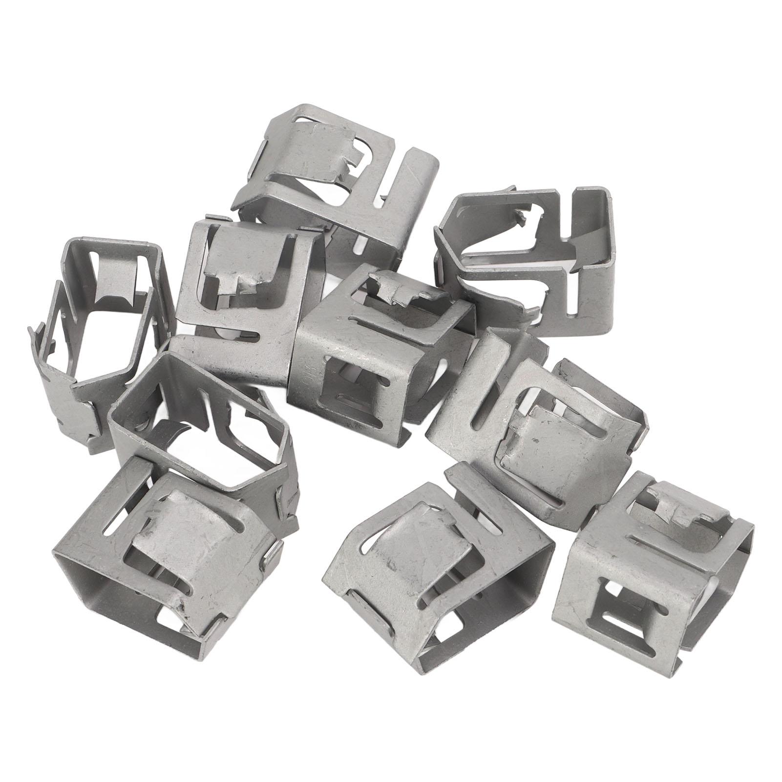 10 шт. Монтажное крепление для солнечной панели Пружинная сталь Цинковое алюминиевое покрытие Торцевой зажим для солнечной рейки для
10 шт. Монтажное крепление для солнечной панели Пружинная сталь Цинковое алюминиевое покрытие Торцевой зажим для солнечной рейки для