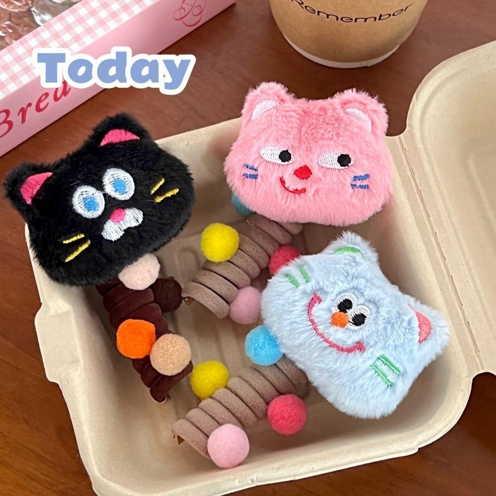 Plush Doll Cat Ponytail Holder Cartoon Braid Hair Tie Telephone Wire Hair Rope Female/Children белый
Plush Doll Cat Ponytail Holder Cartoon Braid Hair Tie Telephone Wire Hair Rope Female/Children белый