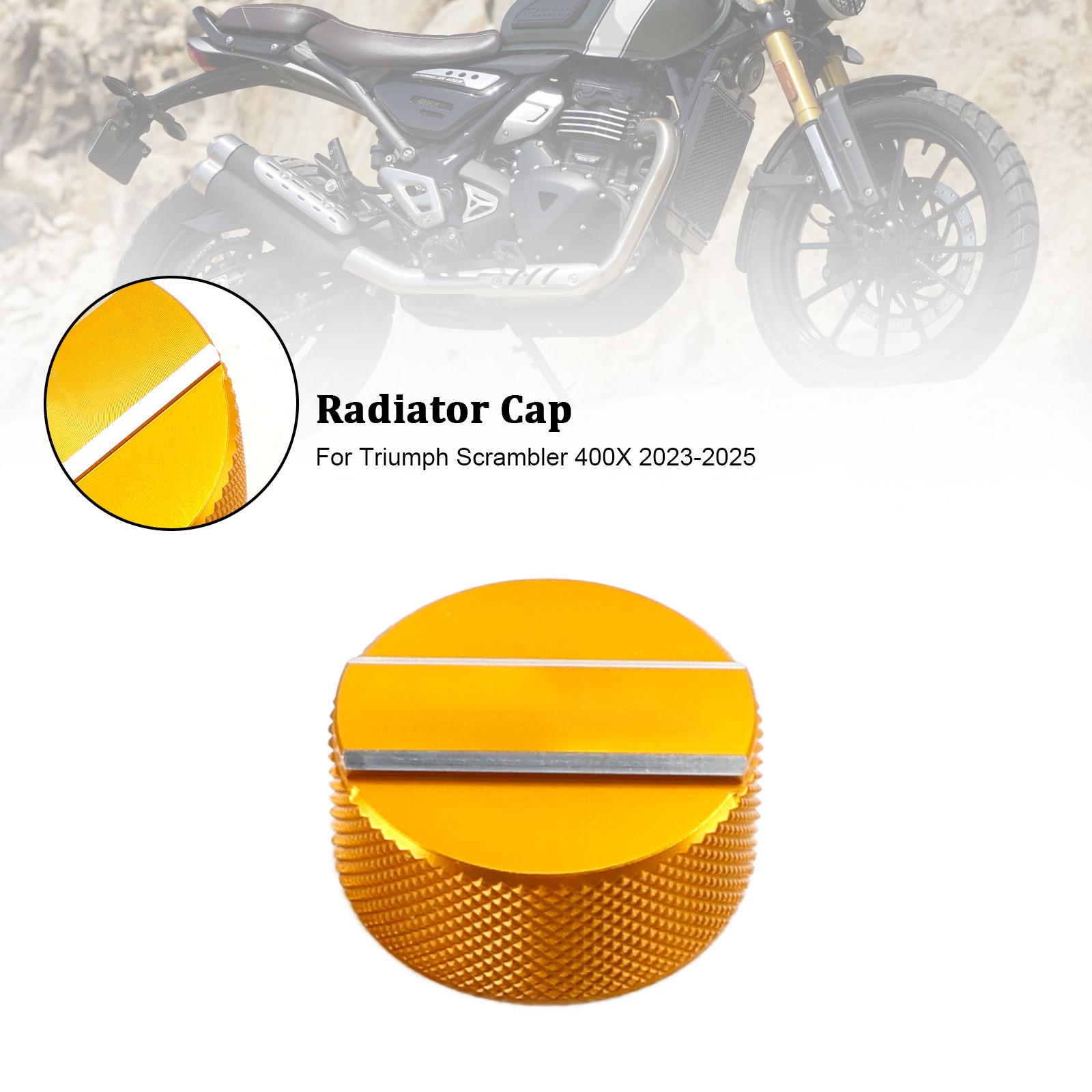 Radiator Cover coolant Cap Lid For Scrambler 400X 2023 2024 2025 Gold
Radiator Cover coolant Cap Lid For Scrambler 400X 2023 2024 2025 Gold
