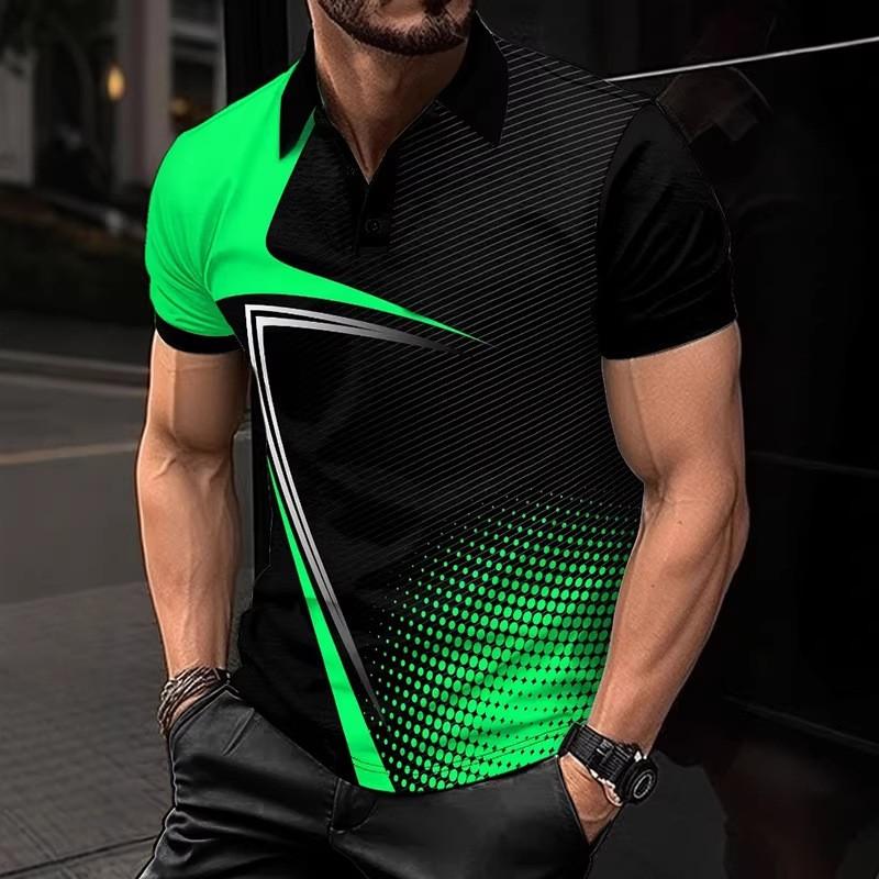 New Cross-border Casual Short Sleeved Polo Shirt Casual Men s Polo Shirt Collar 3XL зелений
New Cross-border Casual Short Sleeved Polo Shirt Casual Men s Polo Shirt Collar 3XL зелений