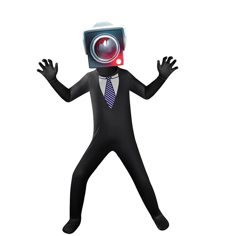 Halloween Skibidi Toilet Cosplay Party One-Piece Headgear Cartoon Game Costume 190
Halloween Skibidi Toilet Cosplay Party One-Piece Headgear Cartoon Game Costume 190