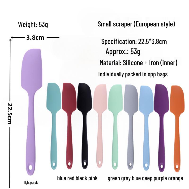 Silicone Spatula & Scraper Set - 4 Piece DIY Baking Tools Small Scraper світло-сірий колір
Silicone Spatula & Scraper Set - 4 Piece DIY Baking Tools Small Scraper світло-сірий колір