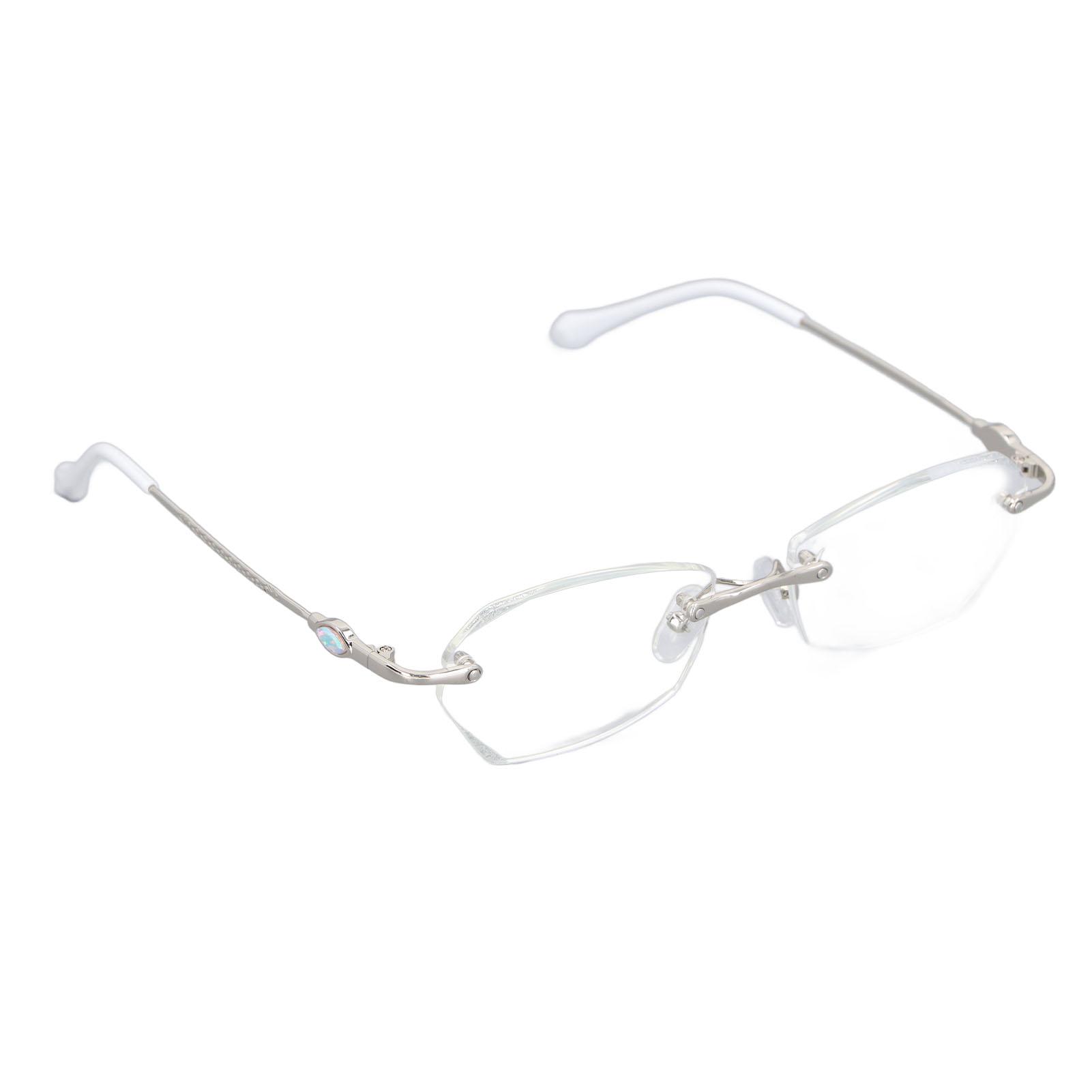 Очки для чтения с защитой от синего света для женщин, блестящие безободковые, с 6-слойным покрытием, компьютерные очки с
Очки для чтения с защитой от синего света для женщин, блестящие безободковые, с 6-слойным покрытием, компьютерные очки с