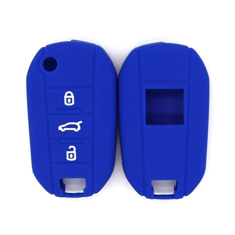 Suitable for Peugeot new 301307308S4085082008300840085008 folding 3-button silicone key anti-fall key cover темно-синього кольору
Suitable for Peugeot new 301307308S4085082008300840085008 folding 3-button silicone key anti-fall key cover темно-синього кольору