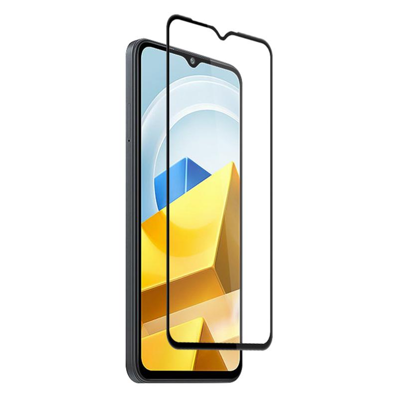 MOCOLO For Xiaomi Poco M5 4G Silk Printing HD Clear Tempered Glass Film Secondary 9H Hardness Hardening Screen Protector Black
MOCOLO For Xiaomi Poco M5 4G Silk Printing HD Clear Tempered Glass Film Secondary 9H Hardness Hardening Screen Protector Black