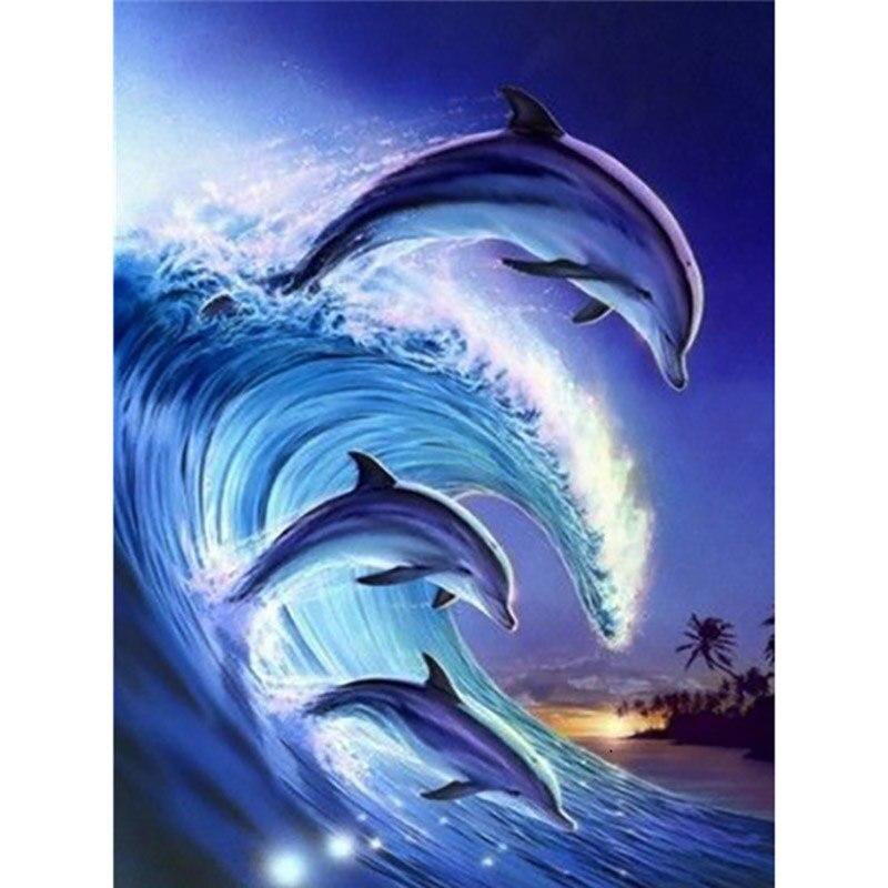 5D Алмазная вышивка Дельфин, вышивка крестиком, полная круглая алмазная живопись, мозаика, животные, распродажа, стразы, художественная ручная работа, подарок Full Round 25x35CM
5D Алмазная вышивка Дельфин, вышивка крестиком, полная круглая алмазная живопись, мозаика, животные, распродажа, стразы, художественная ручная работа, подарок Full Round 25x35CM
