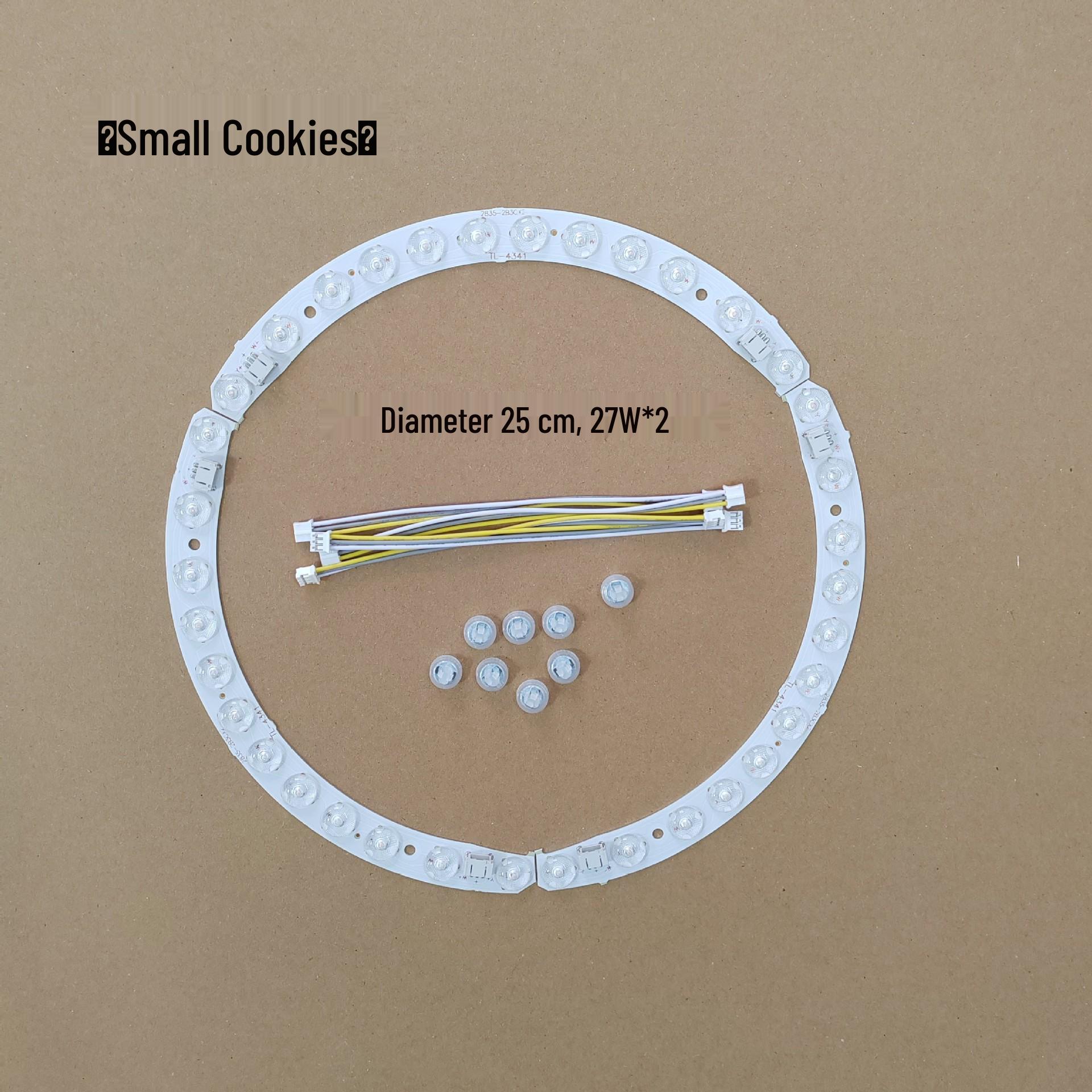 Cookie LED Ceiling Light: Curved Light Strip, Multi-Size, Three-Color Dimming (31CM, 37CM)
Cookie LED Ceiling Light: Curved Light Strip, Multi-Size, Three-Color Dimming (31CM, 37CM)