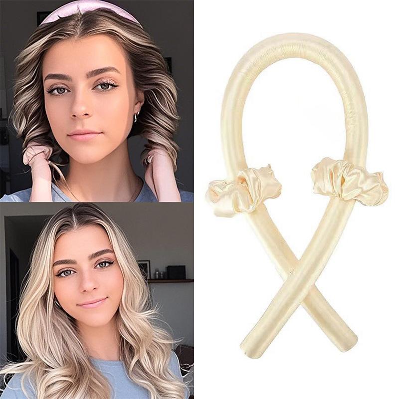 No hair damage Lazy sleep foam sponge curling iron Big wave hair band set No heat curling iron
No hair damage Lazy sleep foam sponge curling iron Big wave hair band set No heat curling iron