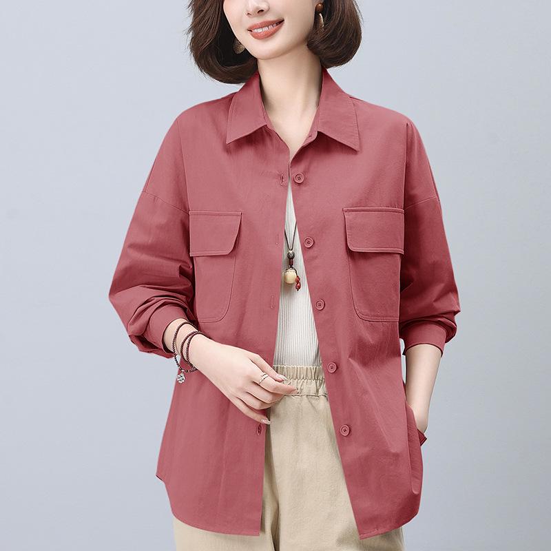 Women s Mid-Length Pure Cotton Shirt - Casual, Versatile Spring/Autumn Style for Middle-Aged & Elderly Moms XL
Women s Mid-Length Pure Cotton Shirt - Casual, Versatile Spring/Autumn Style for Middle-Aged & Elderly Moms XL