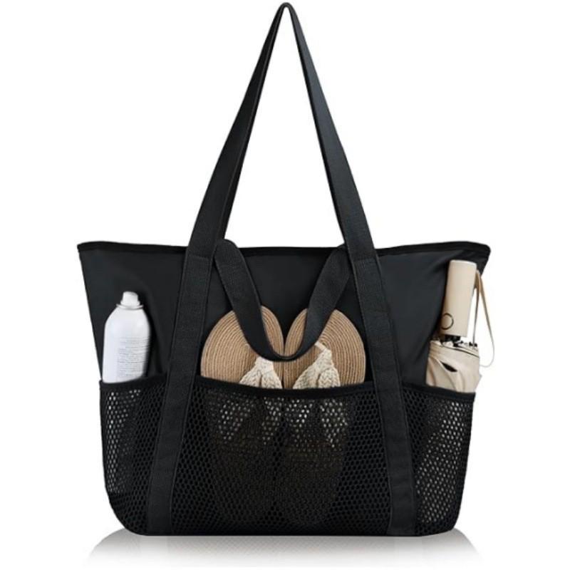 Large Waterproof Sandproof Beach Tote Bag for Travel & Swimming 39/35cm Top/Bottom*19*35cm чёрный/чистый
Large Waterproof Sandproof Beach Tote Bag for Travel & Swimming 39/35cm Top/Bottom*19*35cm чёрный/чистый