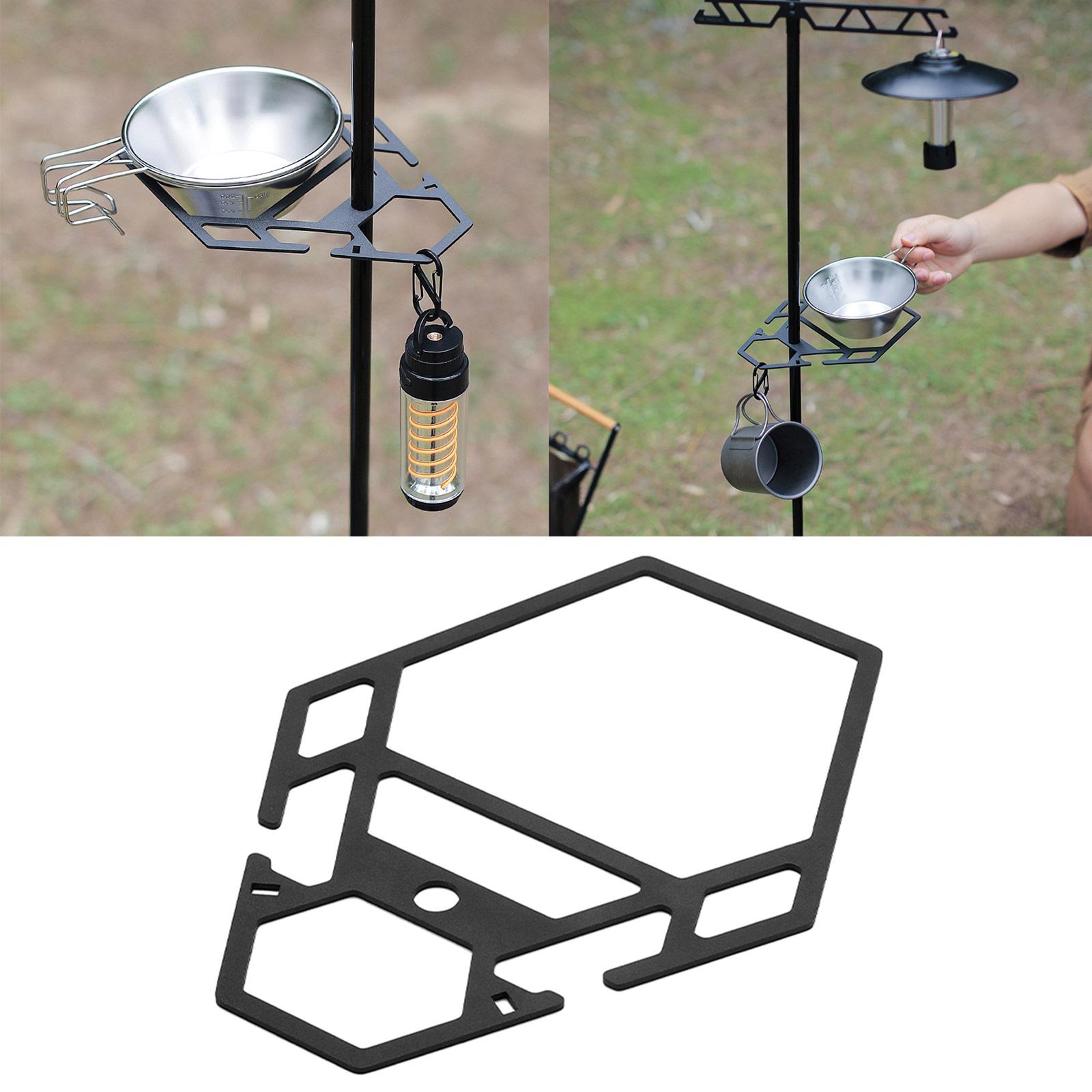 Stainless Outdoor Picnics Cutlery Pot Pan Hanger Shelf Table Plate Holder Camping Hanging Rack Desktop Lantern Rod Stand
Stainless Outdoor Picnics Cutlery Pot Pan Hanger Shelf Table Plate Holder Camping Hanging Rack Desktop Lantern Rod Stand