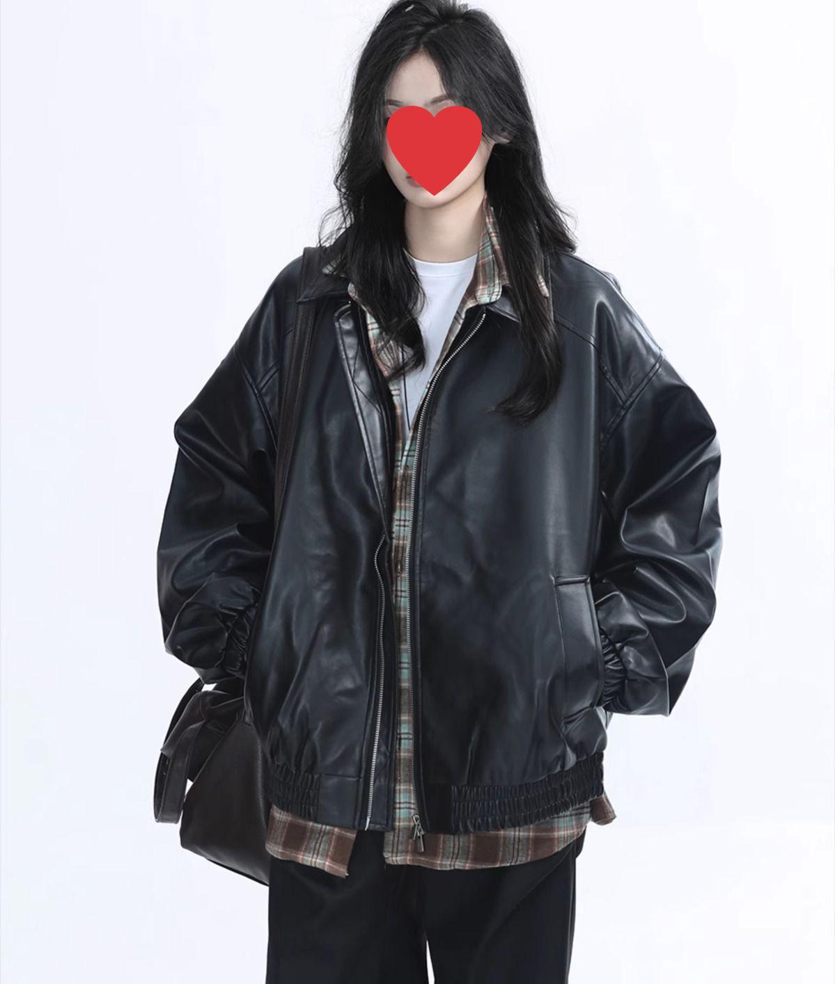 Women s Petite Retro Brown PU Leather Motorcycle Jacket - Sweet Hong Kong Style for Autumn Large
Women s Petite Retro Brown PU Leather Motorcycle Jacket - Sweet Hong Kong Style for Autumn Large