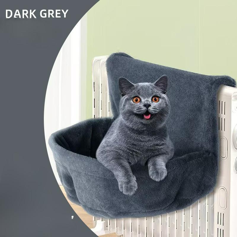 Cat Radiator Bed Warm Winter Pet Basket, Faux Fur Kitten Cradle Hammock, Warm Hanging Pet Bed for Cats Puppy Dogs 53x44x6CM серый
Cat Radiator Bed Warm Winter Pet Basket, Faux Fur Kitten Cradle Hammock, Warm Hanging Pet Bed for Cats Puppy Dogs 53x44x6CM серый