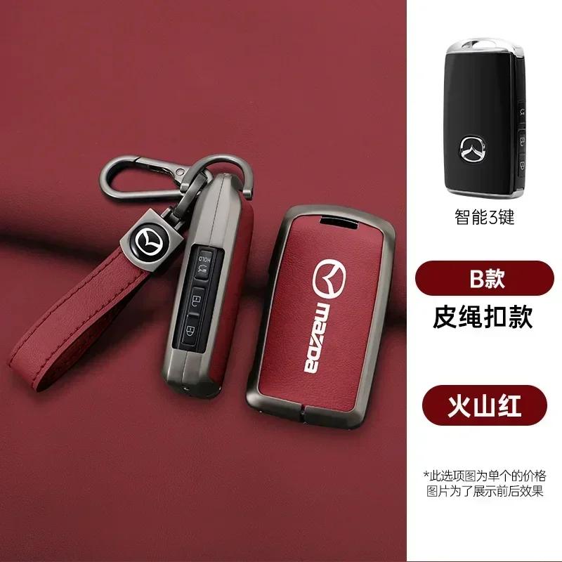 2025 Hot Leather Car Key Case Cover For Mazda 3 Alexa CX30 CX-4 CX5 CX-5 CX8 CX-8 CX-30 CX9 CX-9 Keyless Protector Case Auto Acc
2025 Hot Leather Car Key Case Cover For Mazda 3 Alexa CX30 CX-4 CX5 CX-5 CX8 CX-8 CX-30 CX9 CX-9 Keyless Protector Case Auto Acc