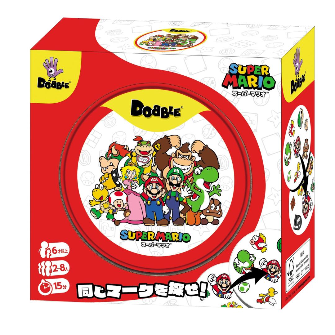 Dobble Super Mario 15 ages 6 and (2-8 players, minutes, up)
Dobble Super Mario 15 ages 6 and (2-8 players, minutes, up)