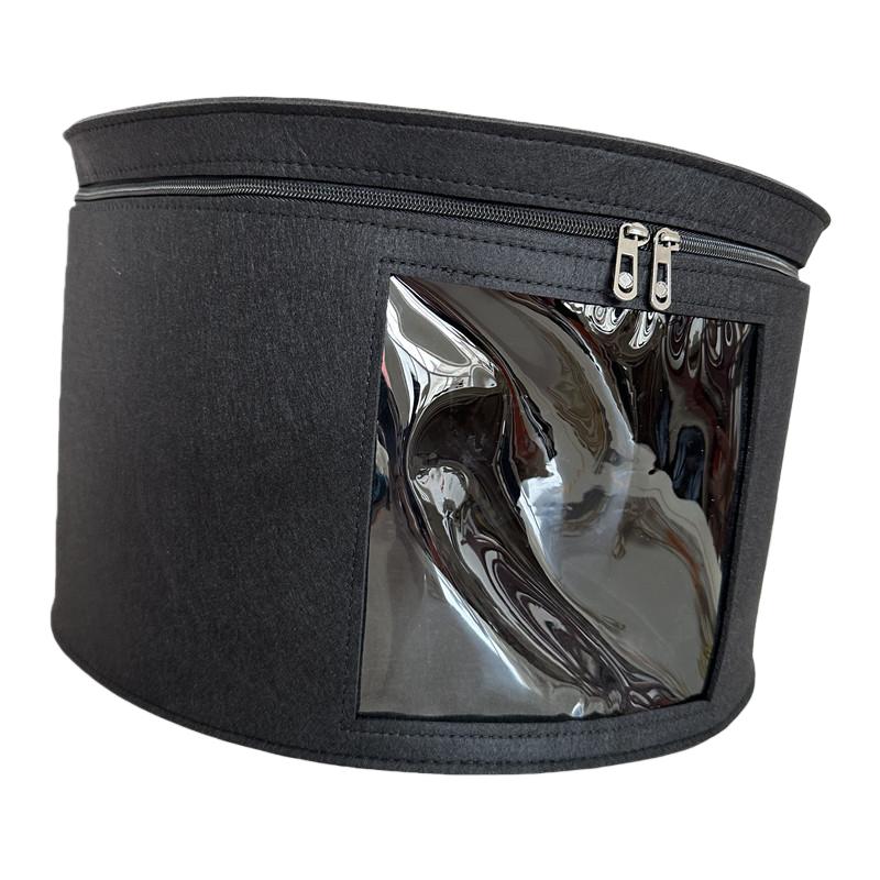 1PC Hat Storage Box Travel Hat Box Large Round Hat Carrier Case Organizer or Women Cowboy Hat Organizer FoldableTravel Cap Boxes 40x26cm чорний
1PC Hat Storage Box Travel Hat Box Large Round Hat Carrier Case Organizer or Women Cowboy Hat Organizer FoldableTravel Cap Boxes 40x26cm чорний