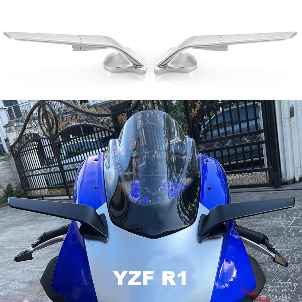 Для Yamaha YZF R1 2020 2021 2022 новые аксессуары для мотоциклов, зеркало заднего вида, ветровое крыло, регулируемое вращающееся боковое
Для Yamaha YZF R1 2020 2021 2022 новые аксессуары для мотоциклов, зеркало заднего вида, ветровое крыло, регулируемое вращающееся боковое