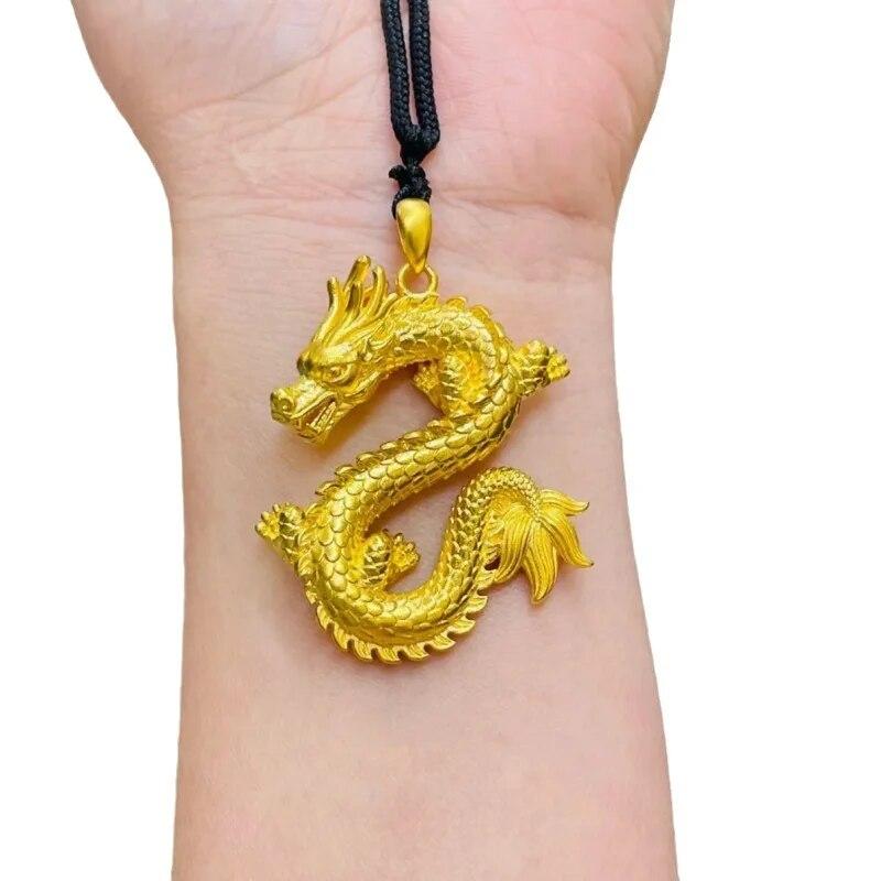 Plate Gold Necklace for Men-Chinese Dragon Necklace Rope Chain-Men s Necklace-Luxury Jewelry
Plate Gold Necklace for Men-Chinese Dragon Necklace Rope Chain-Men s Necklace-Luxury Jewelry