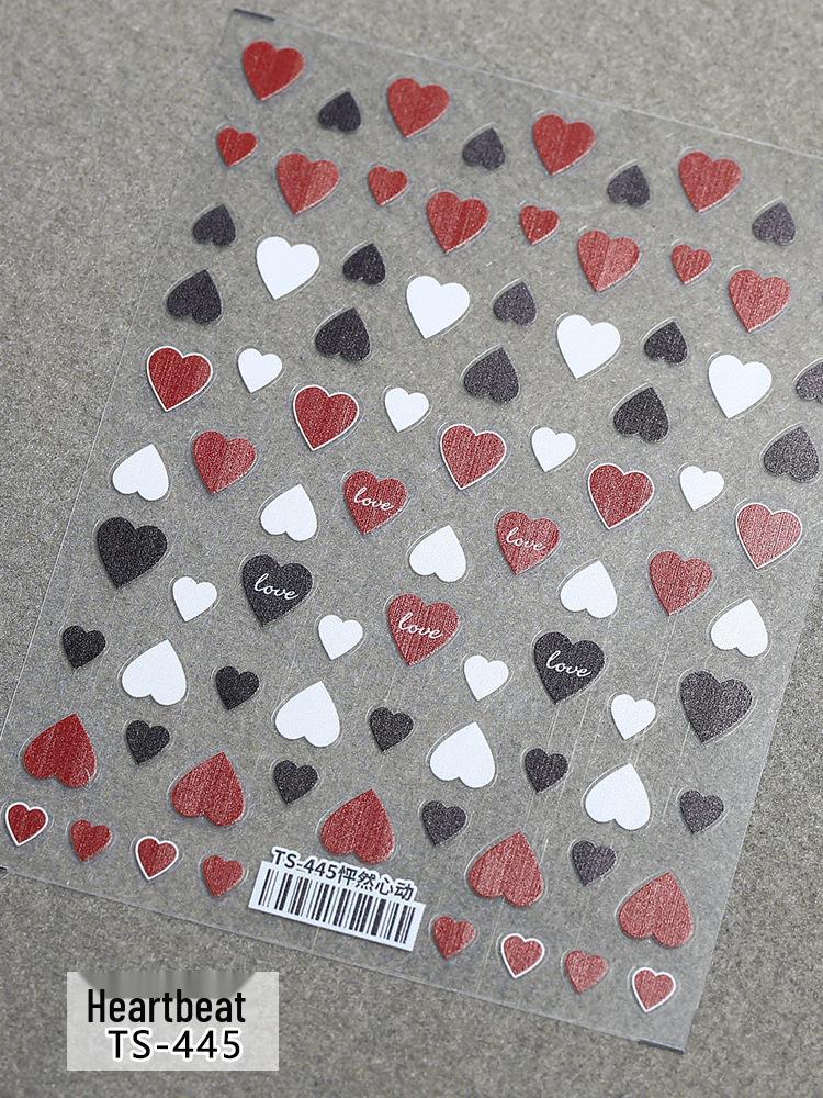 Наклейки для ногтей в виде сердечек из Маленькой красной книги: Милые красные и черные наклейки для ногтей в форме сердечек, носимые, тонкие и прозрачные, в японском стиле
Наклейки для ногтей в виде сердечек из Маленькой красной книги: Милые красные и черные наклейки для ногтей в форме сердечек, носимые, тонкие и прозрачные, в японском стиле