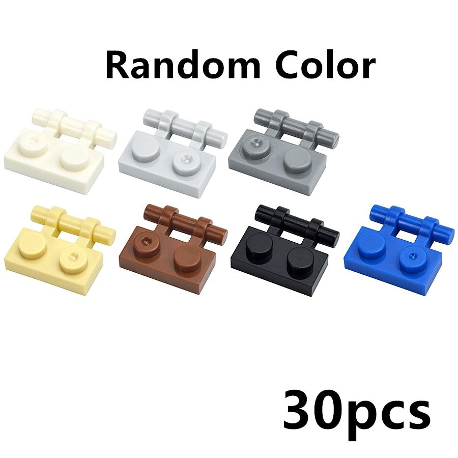 30Pcs Bricks 2540 Plate Assembles Particles 1 x 2 Dots with Handle Building Blocks Parts DIY Compatible Kid High-Tech Toys
30Pcs Bricks 2540 Plate Assembles Particles 1 x 2 Dots with Handle Building Blocks Parts DIY Compatible Kid High-Tech Toys