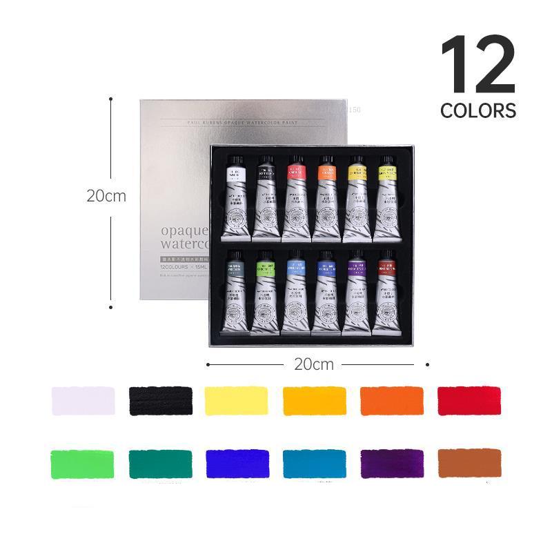 Rubens Opaque Watercolor Pigment 36 Colors 15ml Set Artist s Art Supplies Hand-painted Animation Illustration Water Color
Rubens Opaque Watercolor Pigment 36 Colors 15ml Set Artist s Art Supplies Hand-painted Animation Illustration Water Color