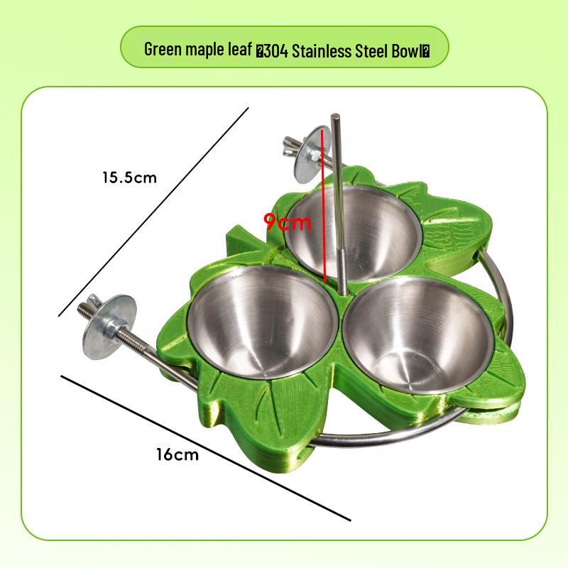 Stainless Steel Multi-Functional Bird Feeder with Fruit Fork - Large Capacity & Versatile Feeding Box
Stainless Steel Multi-Functional Bird Feeder with Fruit Fork - Large Capacity & Versatile Feeding Box