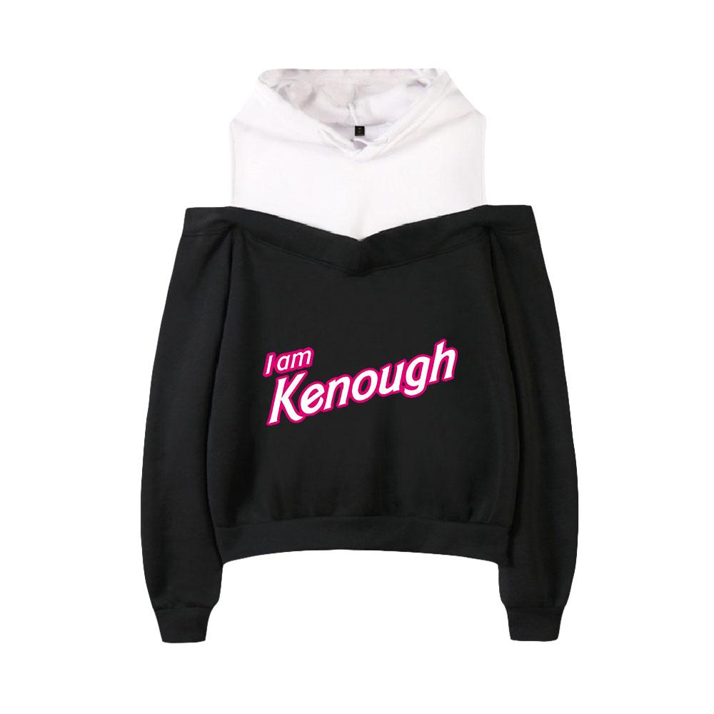 Женская повседневная толстовка с длинными рукавами в стиле хип-хоп Barbie I Am Kenough, уличные сексуальные толстовки с открытыми плечами, женские
Женская повседневная толстовка с длинными рукавами в стиле хип-хоп Barbie I Am Kenough, уличные сексуальные толстовки с открытыми плечами, женские