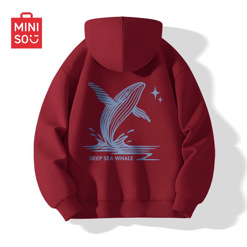 MINISO Men s American Style Heavyweight Hooded Sweatshirt L
MINISO Men s American Style Heavyweight Hooded Sweatshirt L