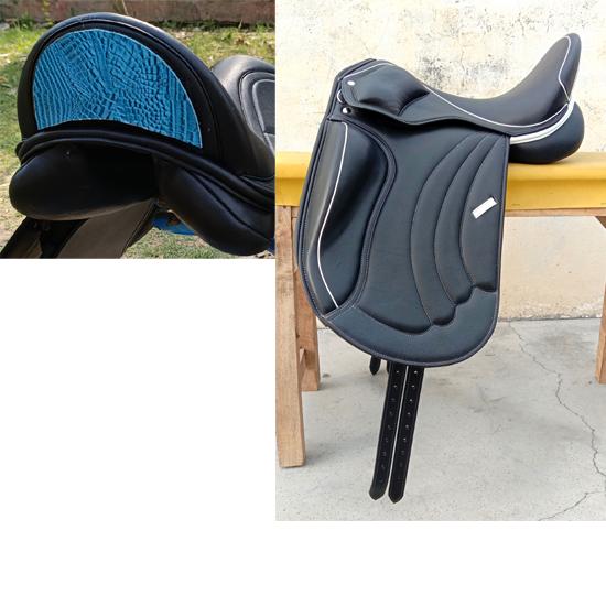 Leather Dressage Monoflap Saddle with Changeable Gullets – Elegant Cantle Design 18 Inch чорний
Leather Dressage Monoflap Saddle with Changeable Gullets – Elegant Cantle Design 18 Inch чорний