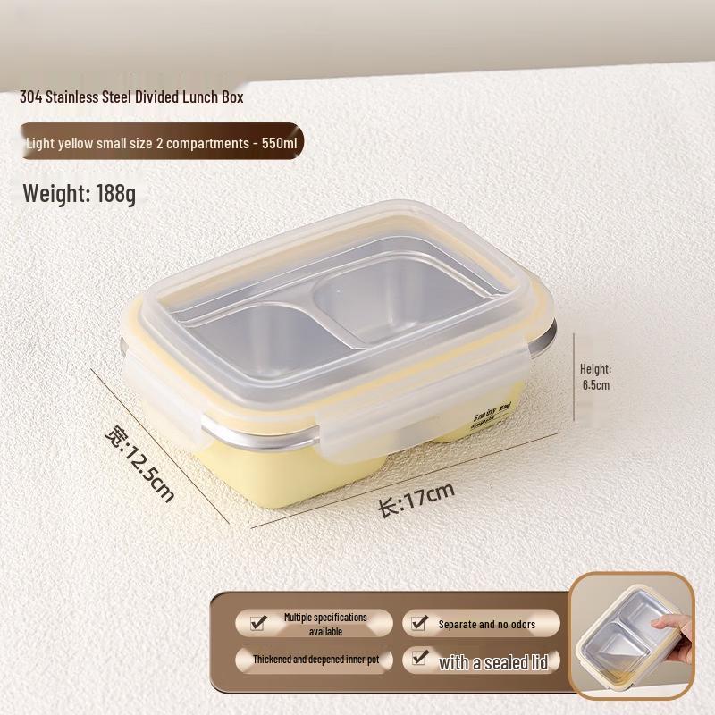 Ru Han 304 Stainless Steel Microwaveable Lunch Box
Ru Han 304 Stainless Steel Microwaveable Lunch Box
