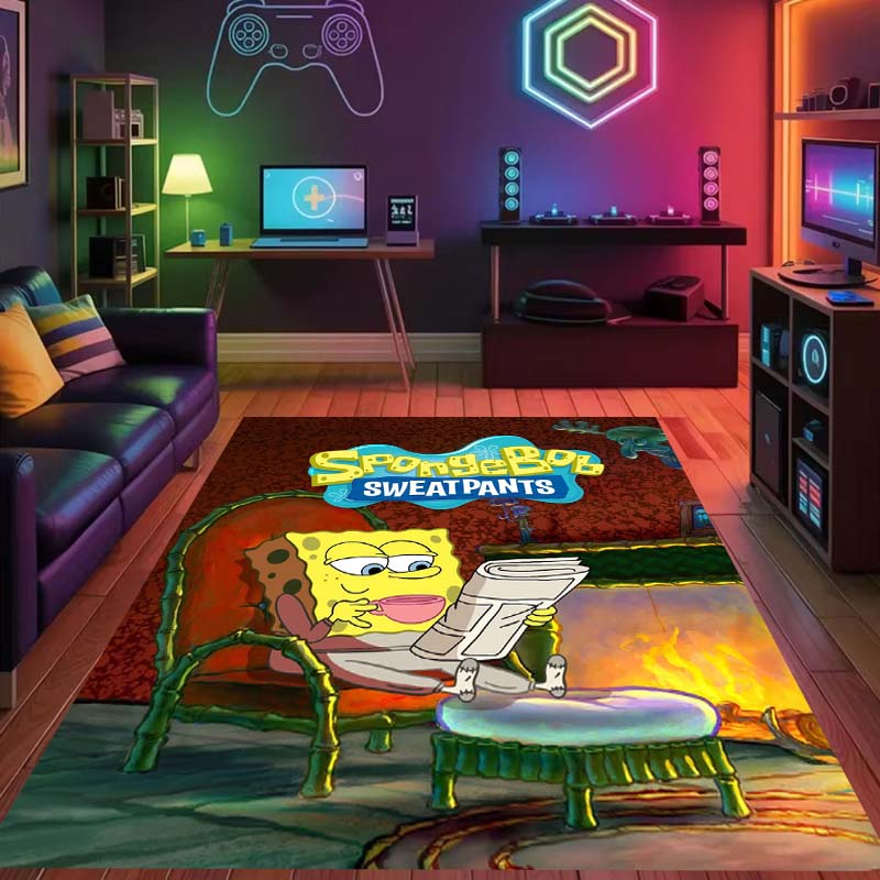Multiple Styles Cartoon SpongeBob Print Carpet for Living Room Children s Bedroom Sofa Doormat Floor Non-slip Mat Luxury Gift-A1 60x90cm
Multiple Styles Cartoon SpongeBob Print Carpet for Living Room Children s Bedroom Sofa Doormat Floor Non-slip Mat Luxury Gift-A1 60x90cm