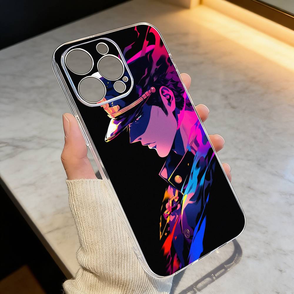 Jotaro Kujo Star Platinum Phone Case Transparent Silicone Soft For iPhone 17 16 15 14 13 12 11 Mini Pro Max Plus iPhone15pro
Jotaro Kujo Star Platinum Phone Case Transparent Silicone Soft For iPhone 17 16 15 14 13 12 11 Mini Pro Max Plus iPhone15pro