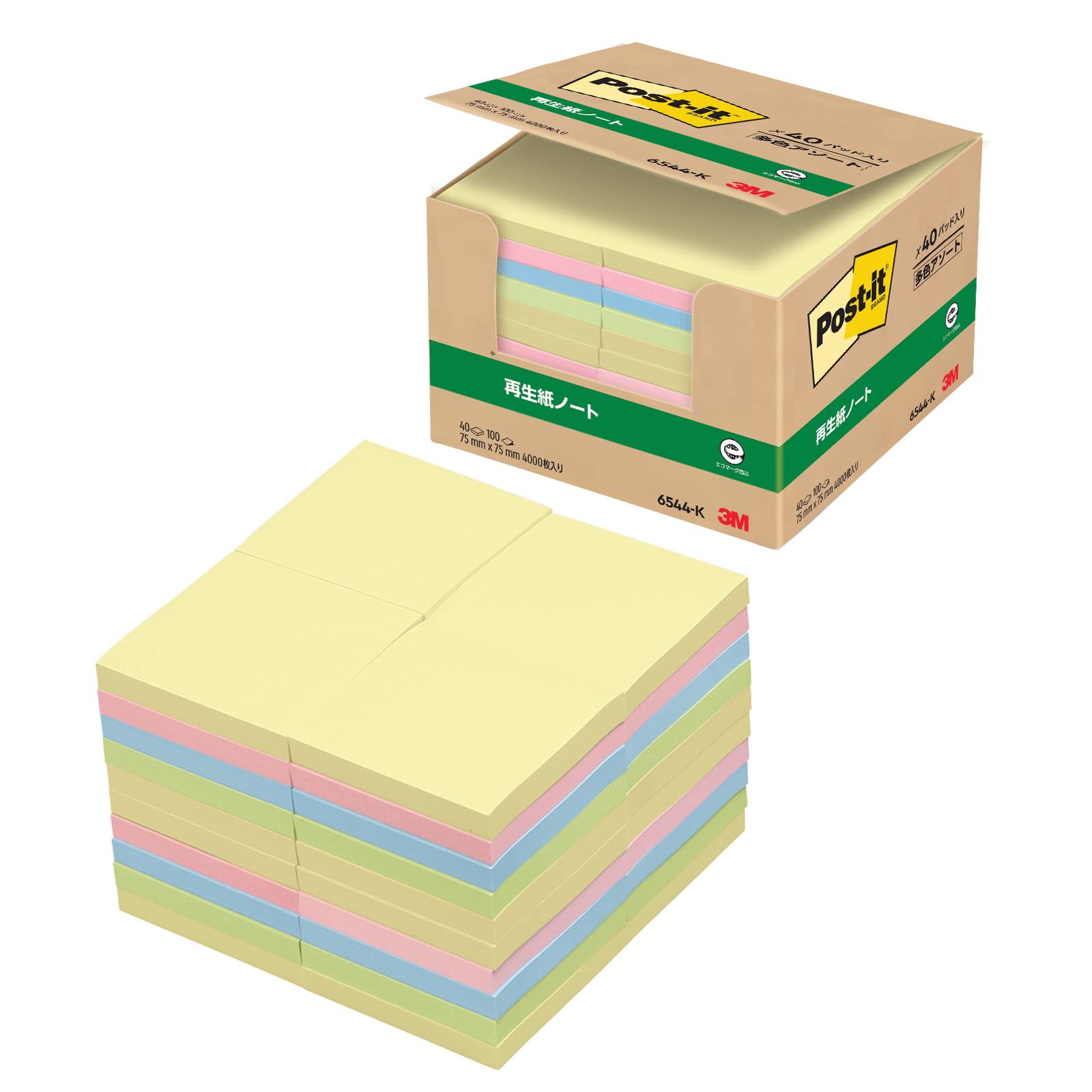 заметки для бизнеса пастель 75 x 75 100 листов x 40 Использование Post-it, цвета, мм, блокноты, 6544-K
заметки для бизнеса пастель 75 x 75 100 листов x 40 Использование Post-it, цвета, мм, блокноты, 6544-K