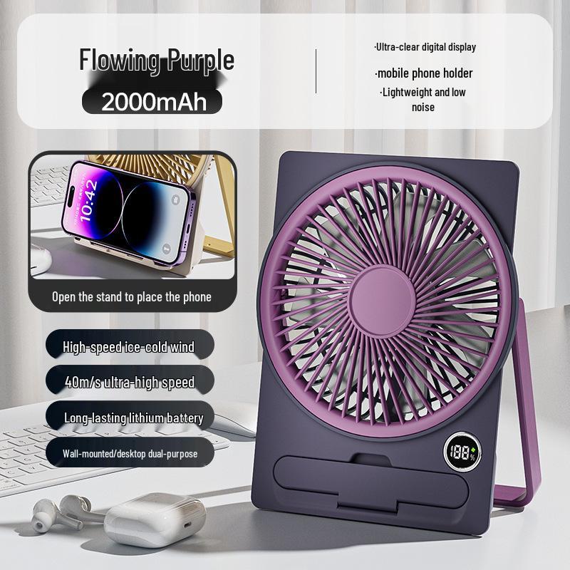 26-Year Model Cross-Border Silent Mini Fan with Long Battery Life & Smart Charging for Office & Dorm Use 18.5*13.5*3.5 cm
26-Year Model Cross-Border Silent Mini Fan with Long Battery Life & Smart Charging for Office & Dorm Use 18.5*13.5*3.5 cm