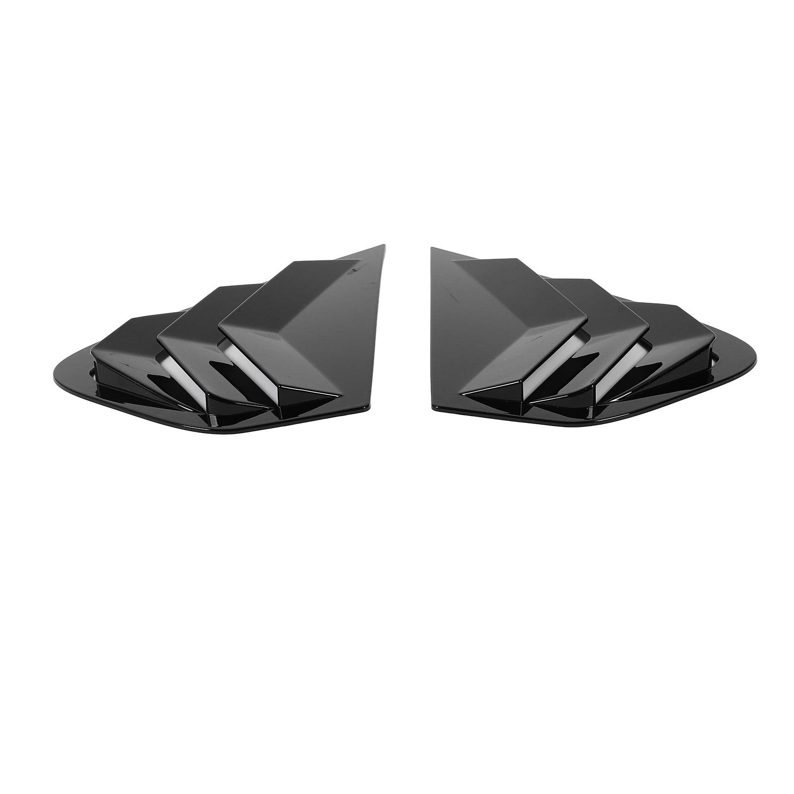 2 Pcs Rear Side Window Louver Triangle Side Window Louvers Shutter Panel Trim for X6 E71 E72 2008 to 2014 Glossy Black
2 Pcs Rear Side Window Louver Triangle Side Window Louvers Shutter Panel Trim for X6 E71 E72 2008 to 2014 Glossy Black